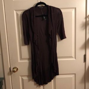 NWT Express ruffled cardigan